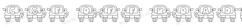 CGF Off Road字体转换